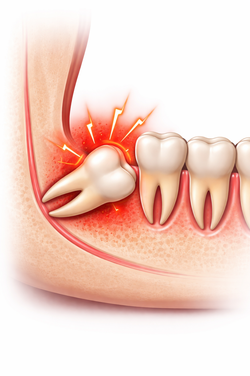 Estrazione di denti del giudizio inclusi complessi presso lo studio del Dott. Matteo Collatel ad Albenga